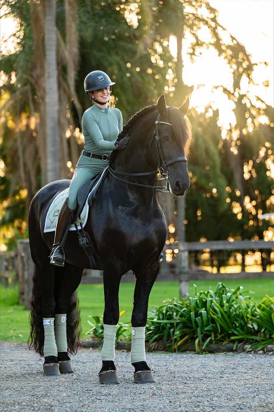 Limited Edition Sculpt Performance Hybrid Breeches: Viridescent Sage